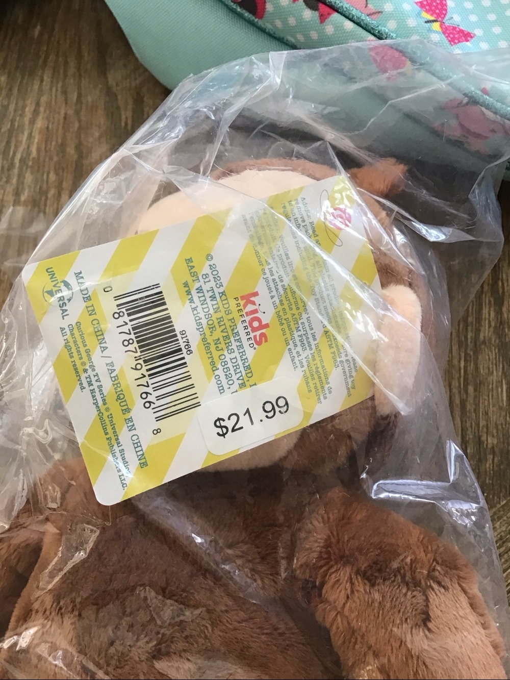 Kids Preferred Curious George Plush - Picture 11 of 11